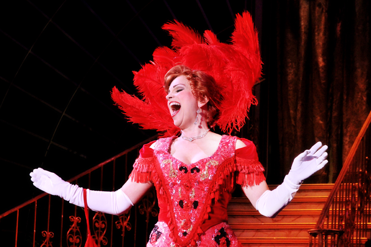 PHOTO CREDIT: JACQUELYN PIRO DONOVAN AS “DOLLY GALLAGHER LEVI” IN HELLO, DOLLY! AT NORTH CAROLINA THEATRE, 2011. CURTIS BROWN PHOTOGRAPHY.