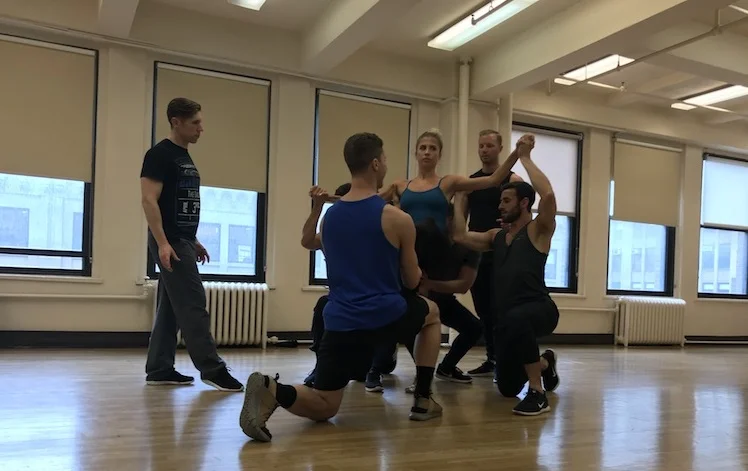 Ashley Blair Fitzgerald in rehearsals for “The Cher Show” (Photo: Dance-enthusiast.com)