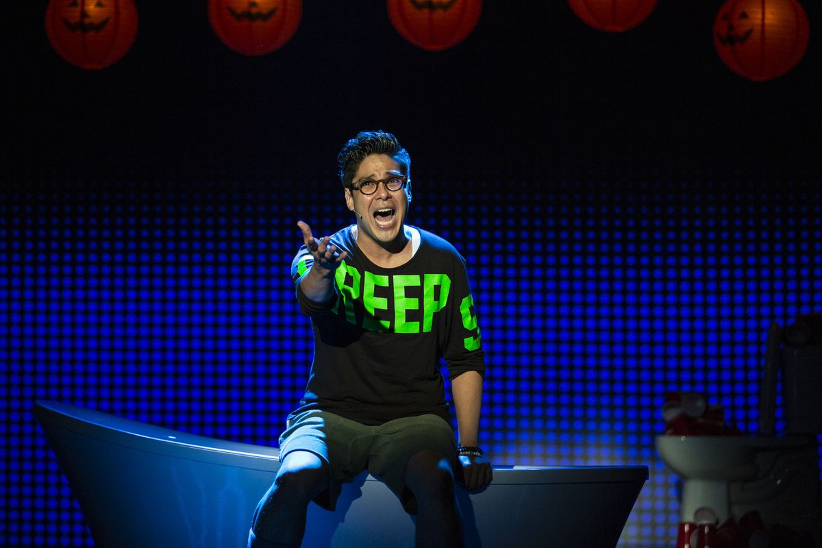 George Salazar in “Be More Chill” (Photo by Maria Baranova)