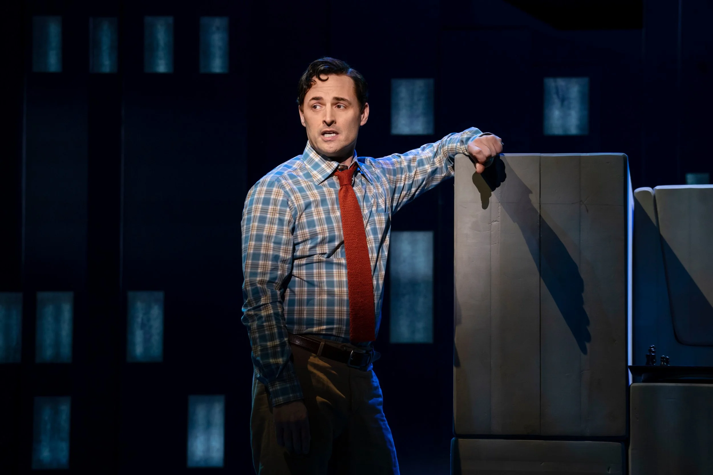Max von Essen in Falsettos (photo by Joan Marcus)