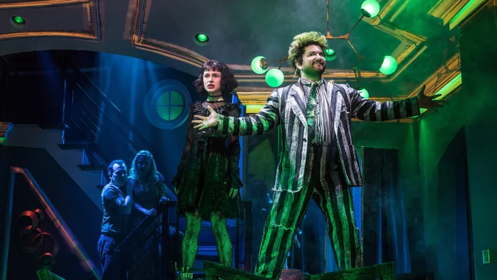 Rob McClure, Kerry Butler, Sophia Anne Caruso, and Alex Brightman (Matthew Murphy)