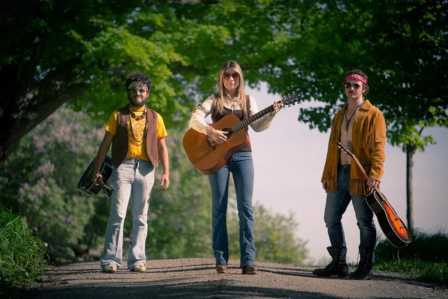 Photo of L-R: Griffin Clark, Kate Suhr and Owen Stahn provided by Wayne Eardley, Brookside Studio