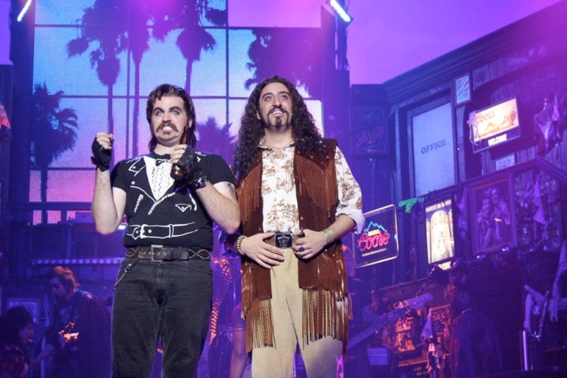 Justin Colombo and Matt Ban in Rock of Ages