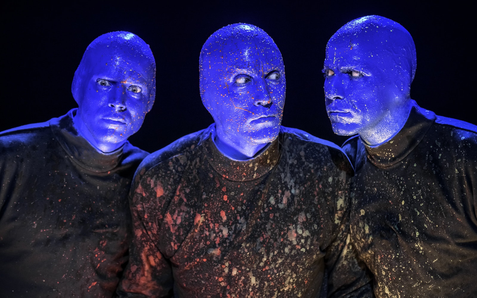 "I didn't know the Blue Man Group was hiring." - wide 1