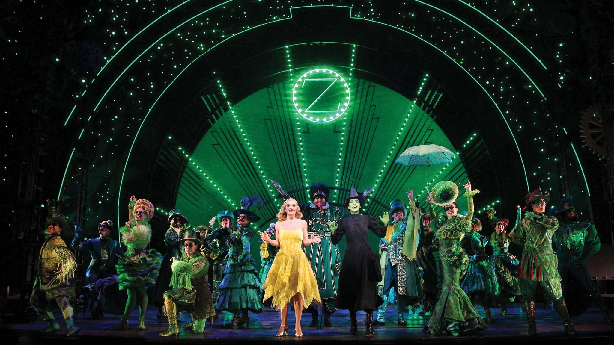 wicked tour stage