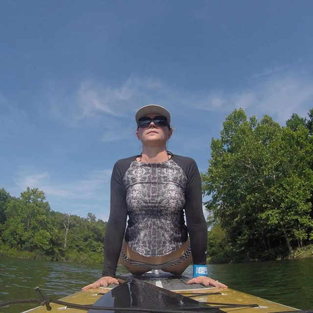 💦🧘&zwj;♀️ It&rsquo;s no wonder #supyoga has become so popular; the combination of practicing yoga &amp; being on the water makes for a truly zen experience. #supdog #jalaholic #417yoga