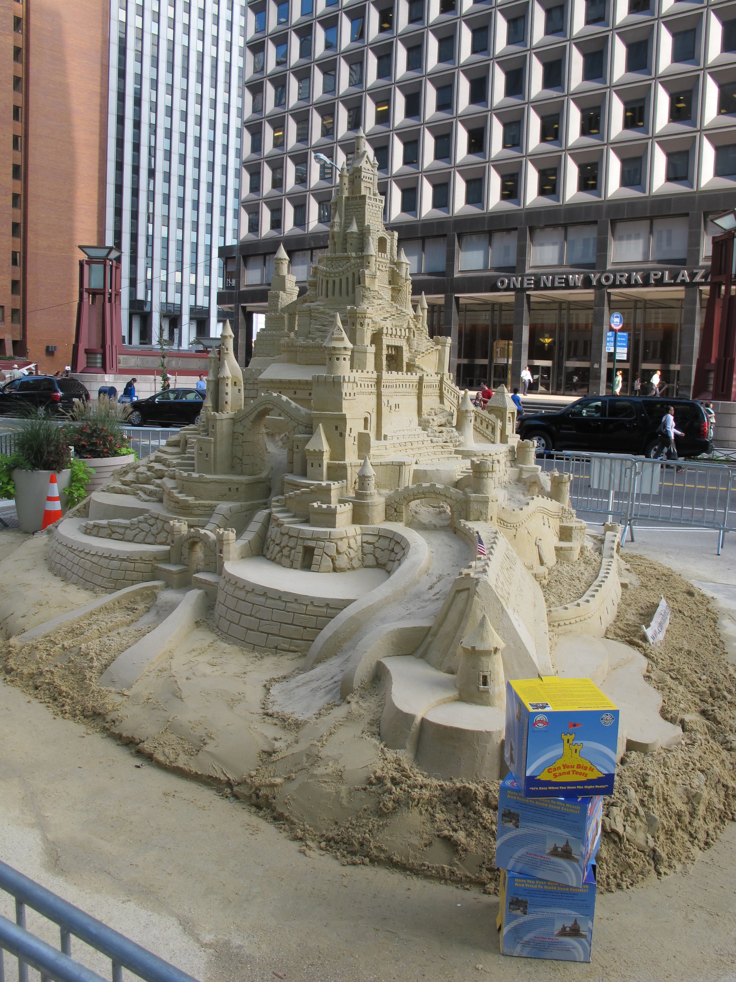 Water Street Sand Castle!