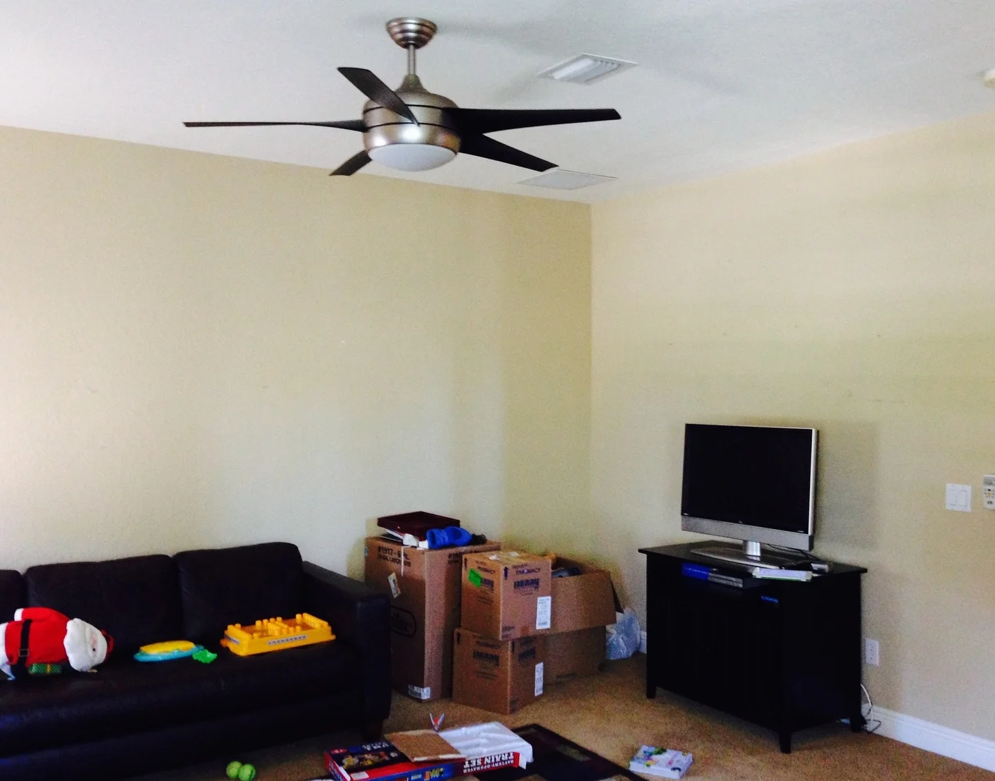 Playroom before
