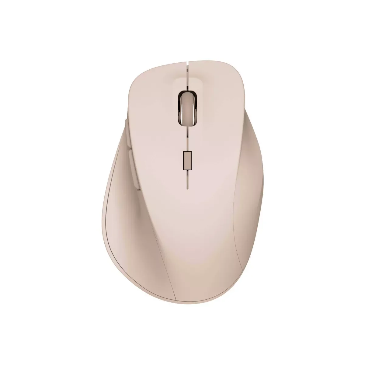 Wireless Ergonomic 6 Button Mouse - Pink
