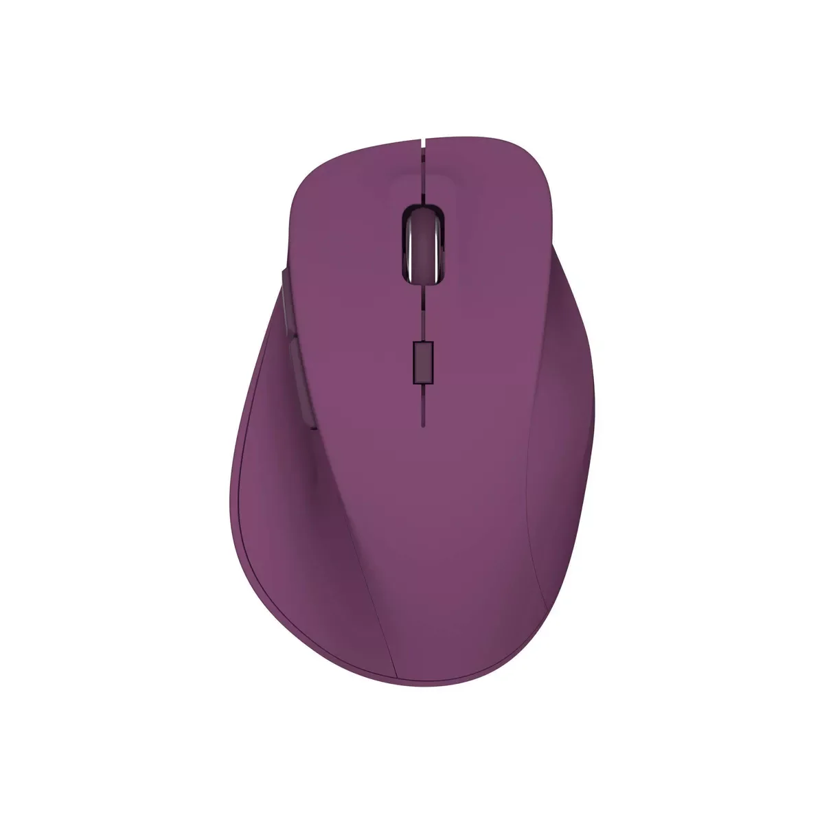 Wireless Ergonomic 6 Button Mouse - Cherry Red