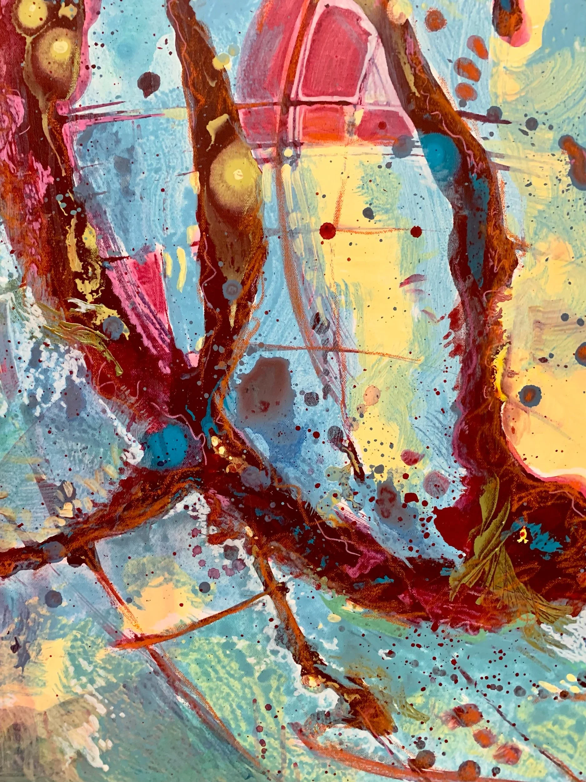 “sông/sống” (detail)