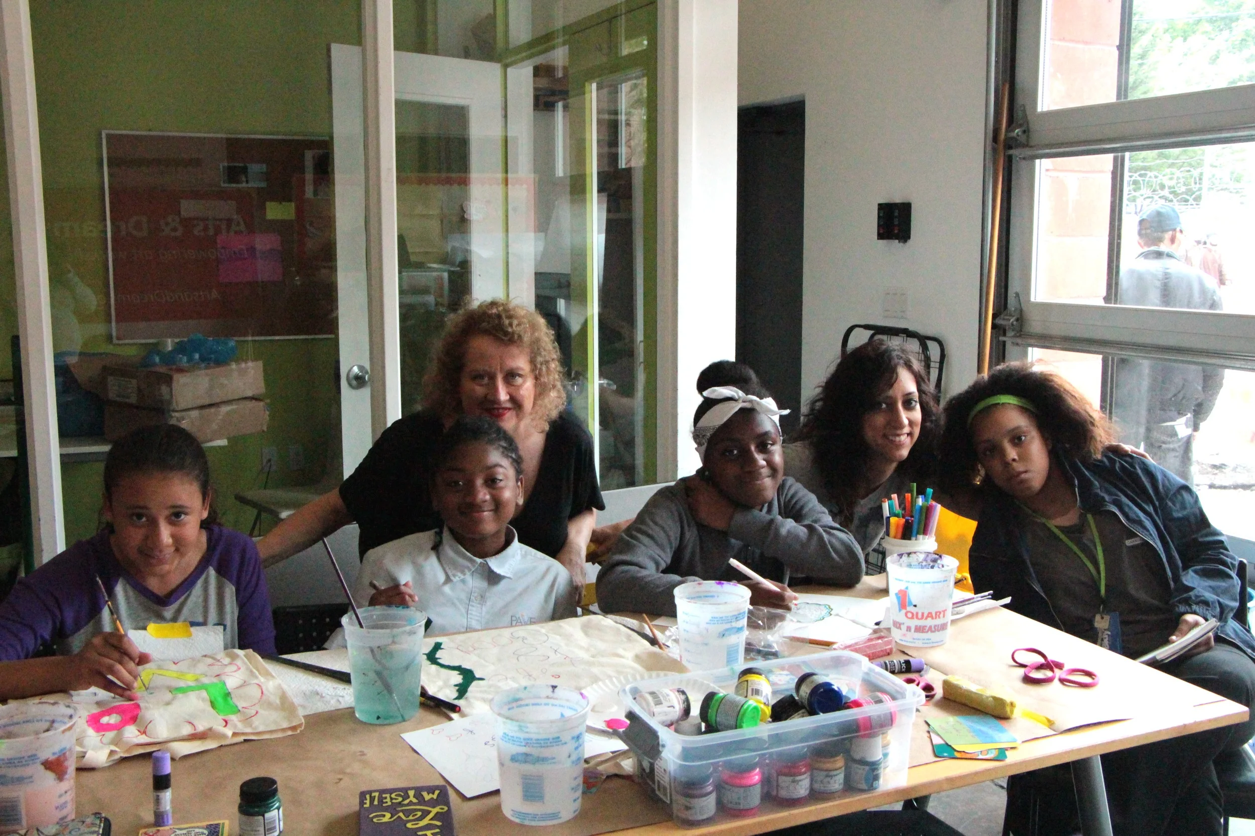 Free Expression: Workshop 10 with Middle-School Youth at Red Hook Initiative