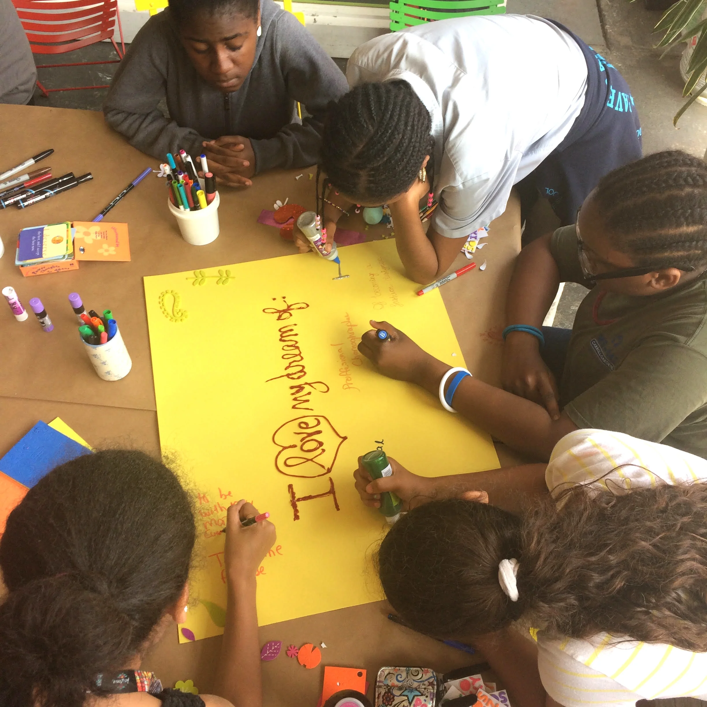Group Kindness and Dreaming: Workshop 11 with Middle-School Youth at Red Hook Initiative