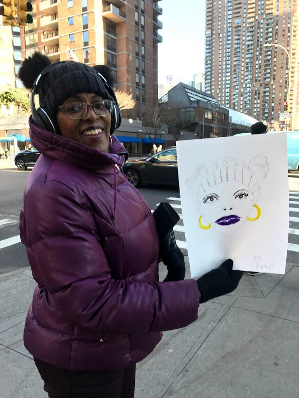 Self Portrait Workshop at Clinton Housing 42nd St
