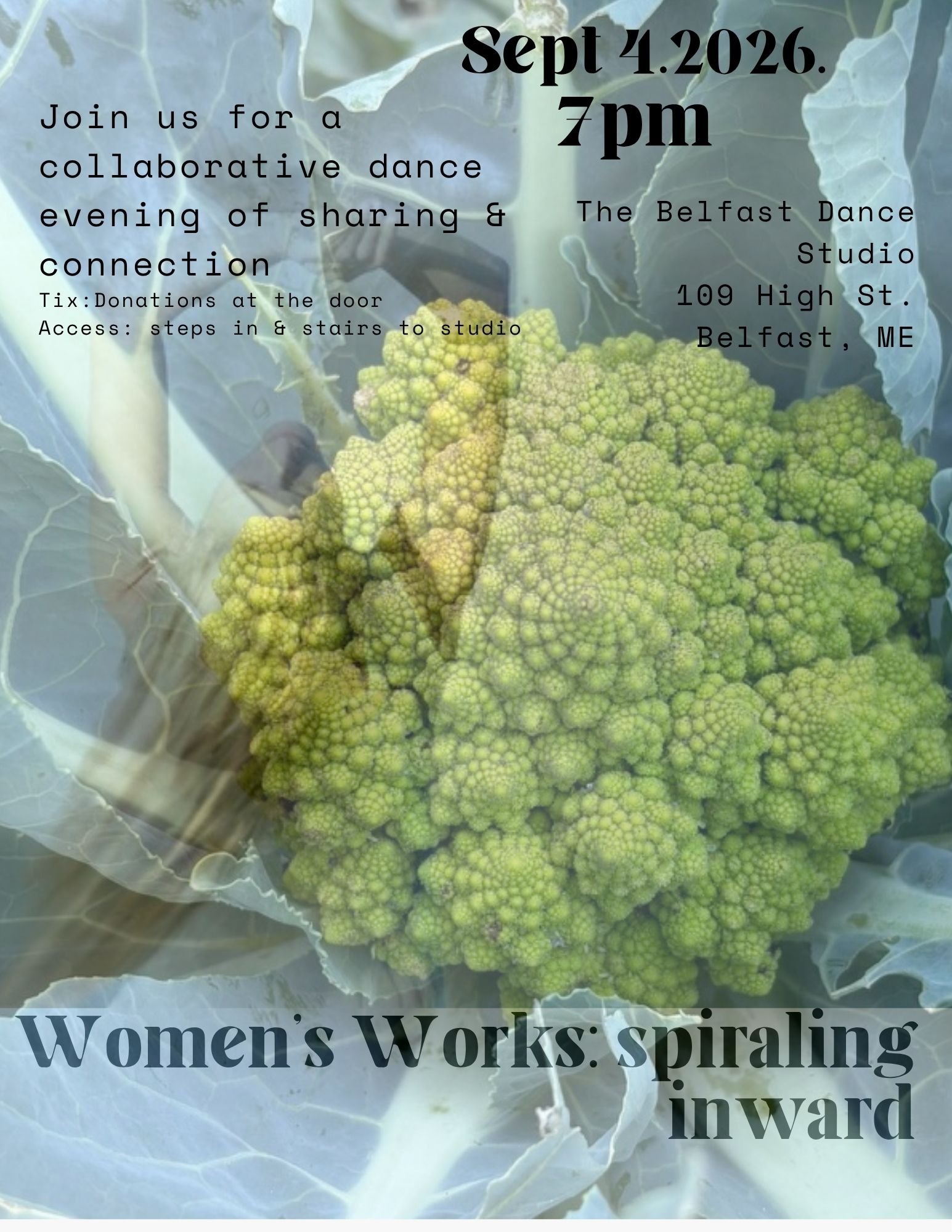 Women's works: spiraling inward