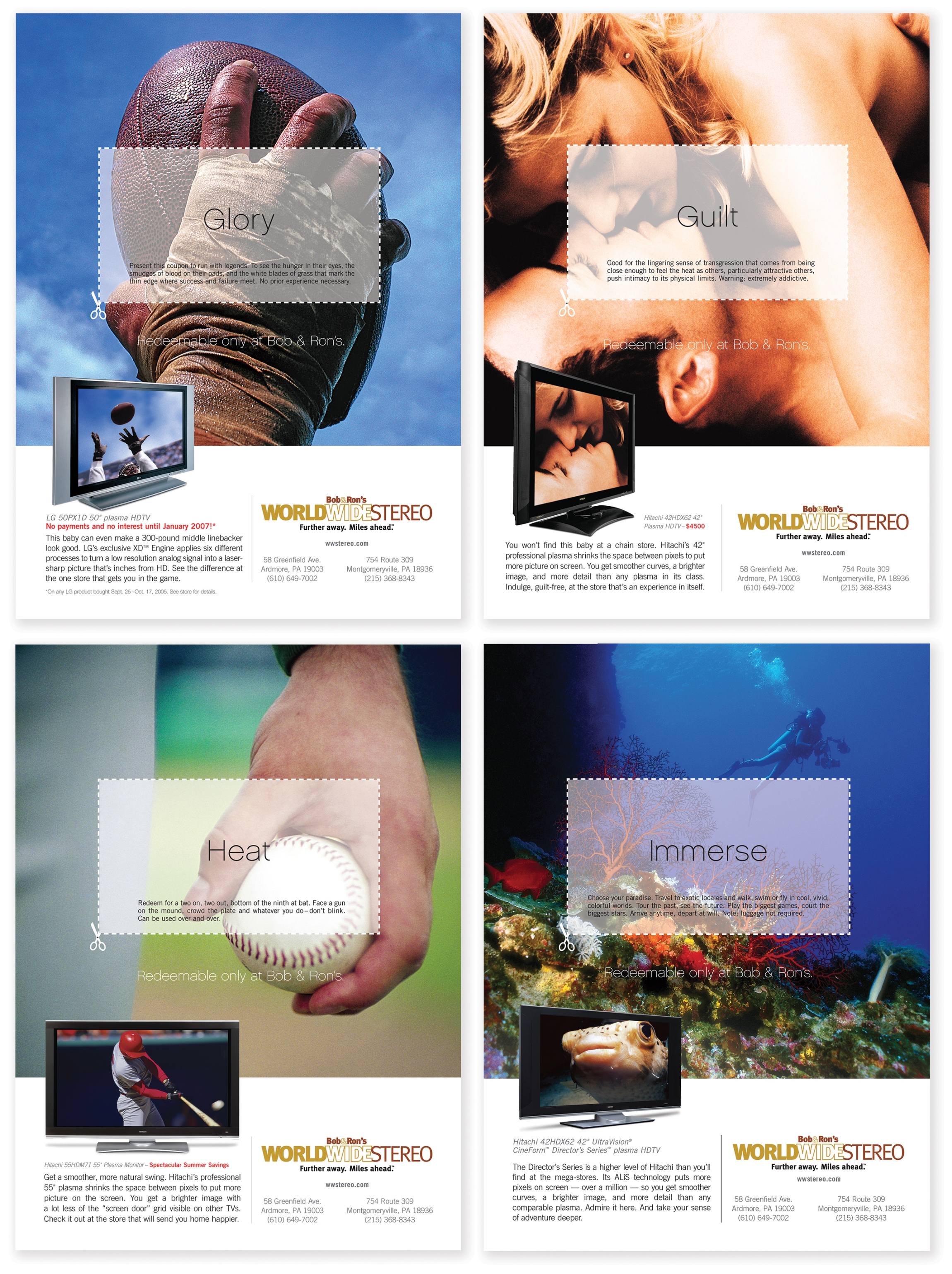 THE FIRST PRINT CAMPAIGN