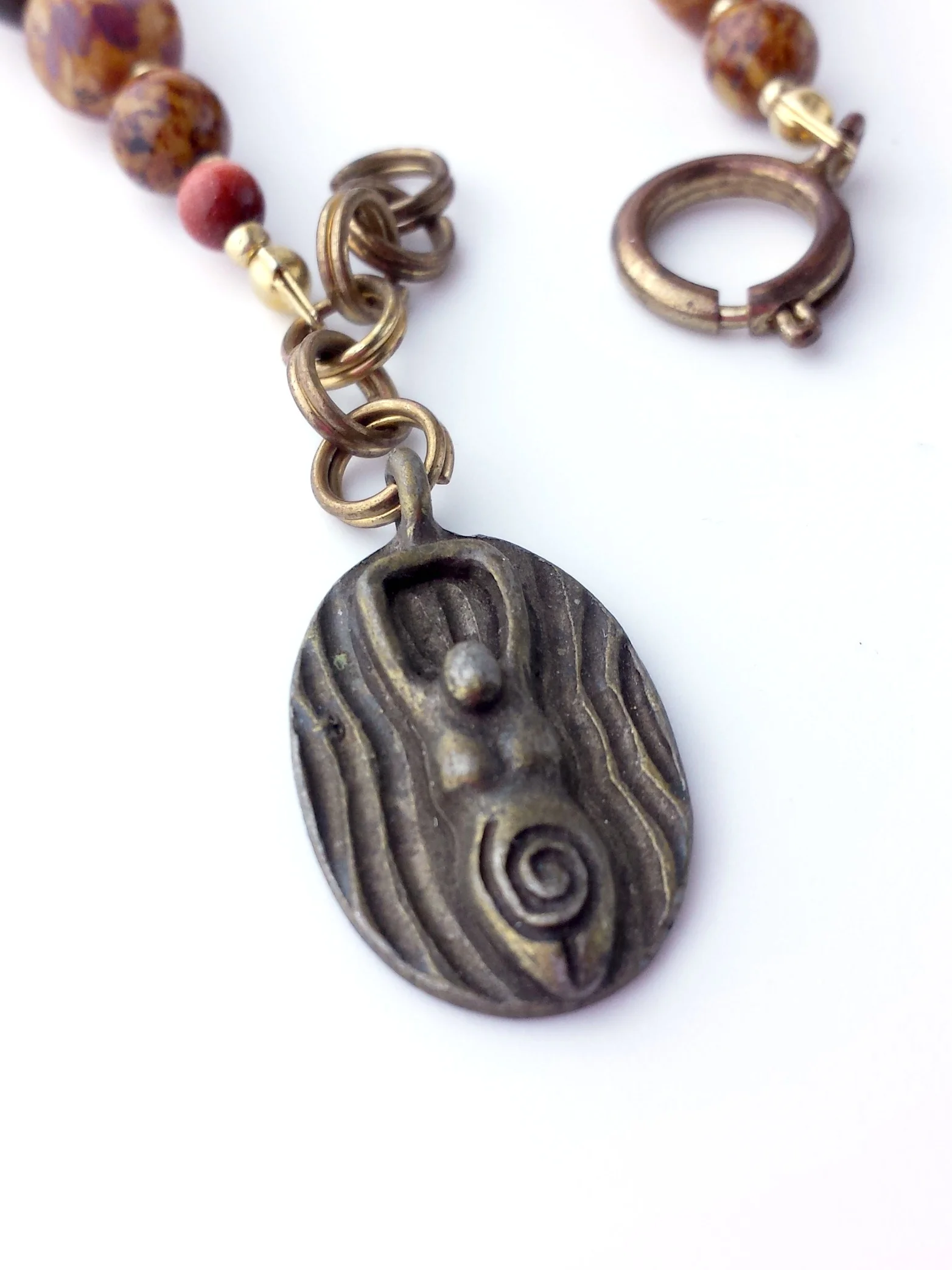 Jasper & Evil Eye Pendulum Bracelet 2.jpg