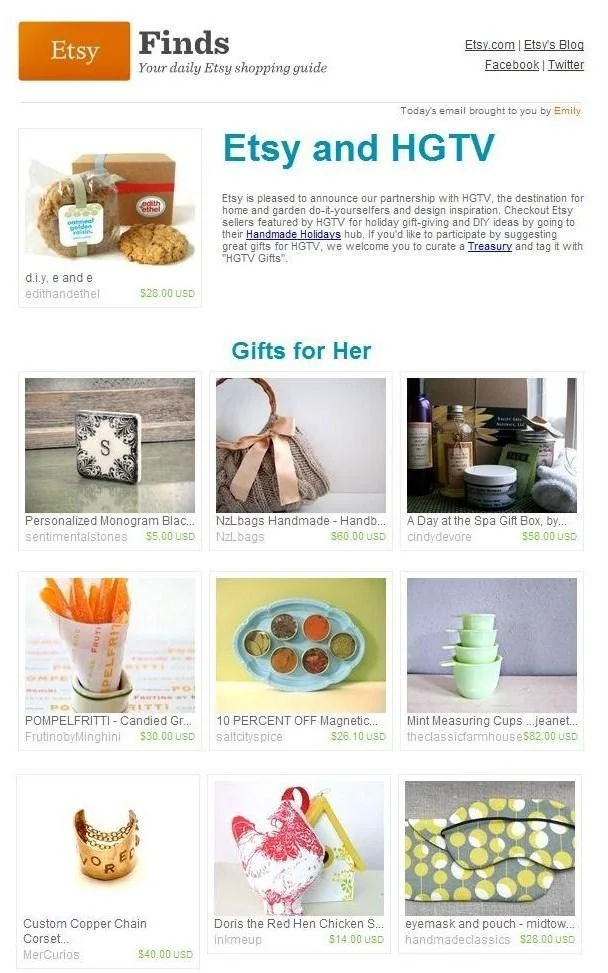 Etsy Finds: Handmade Holidays