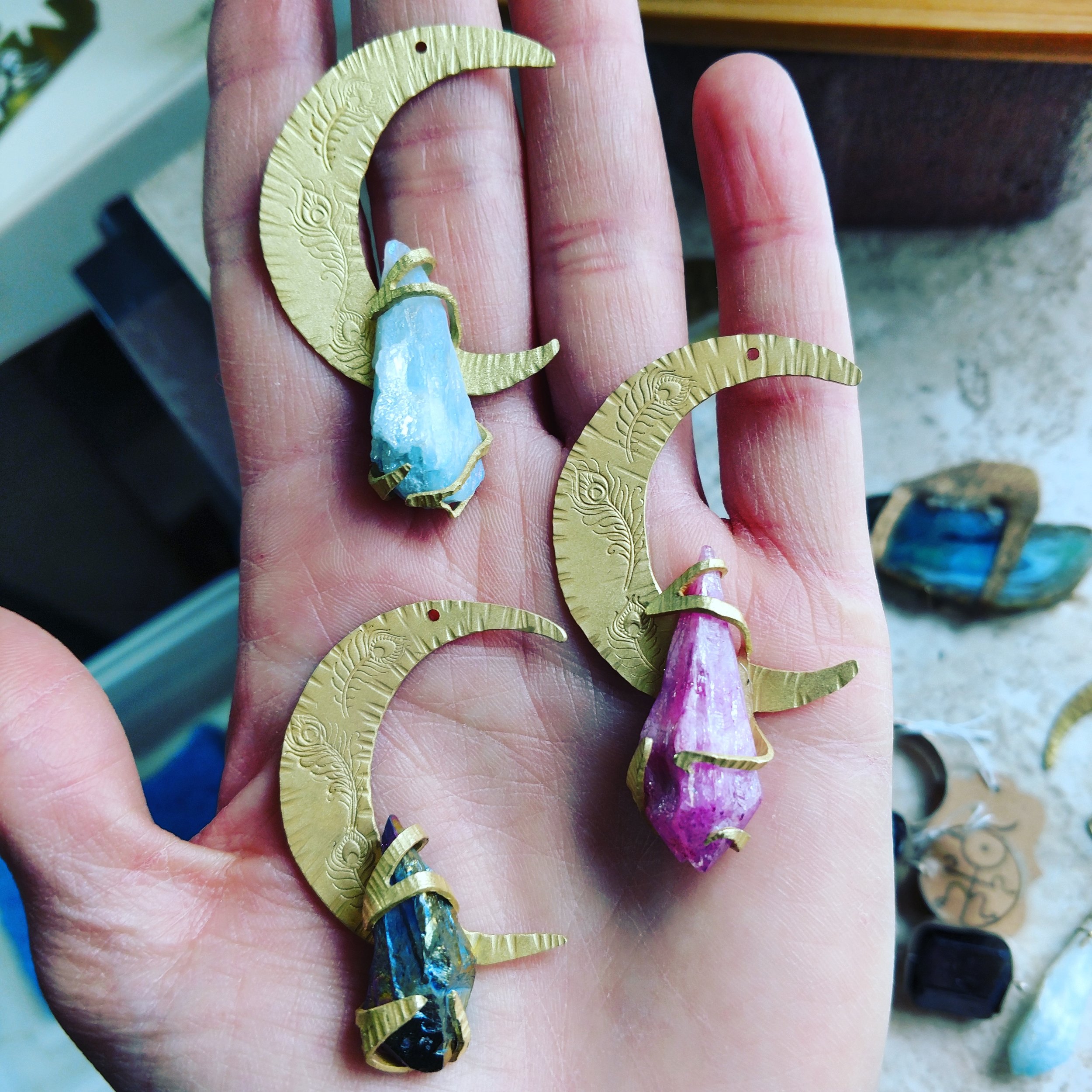 MerCurios Jewelry Aura Quartz Moon Pendants.jpg