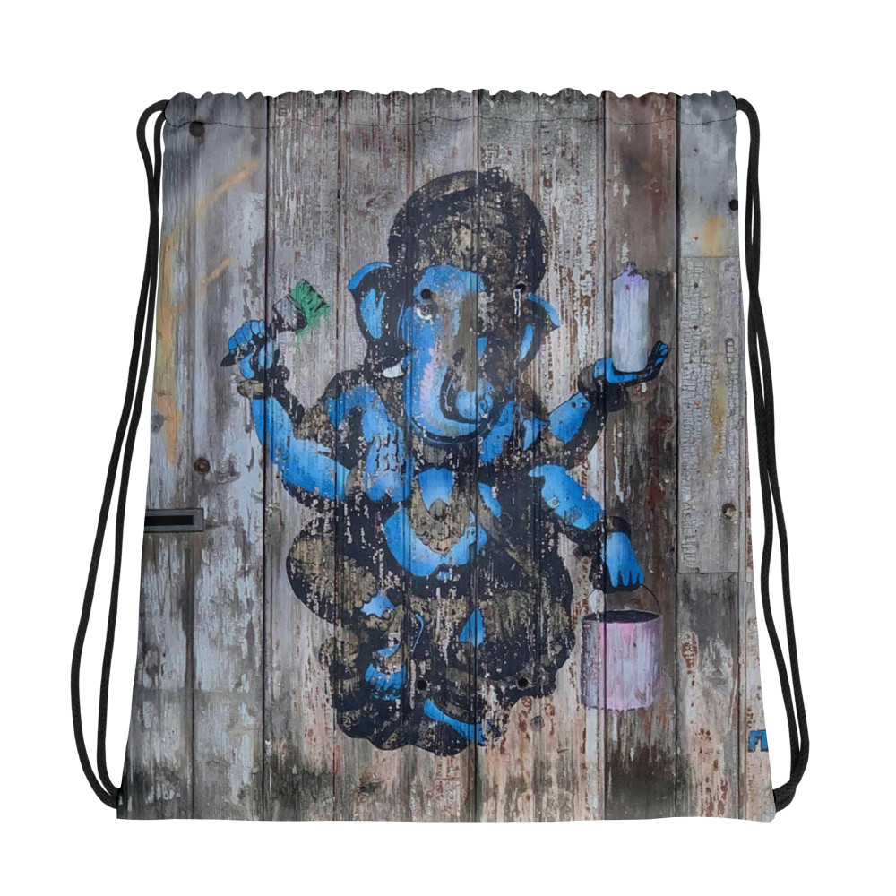 Ganesha Drawstring Bag