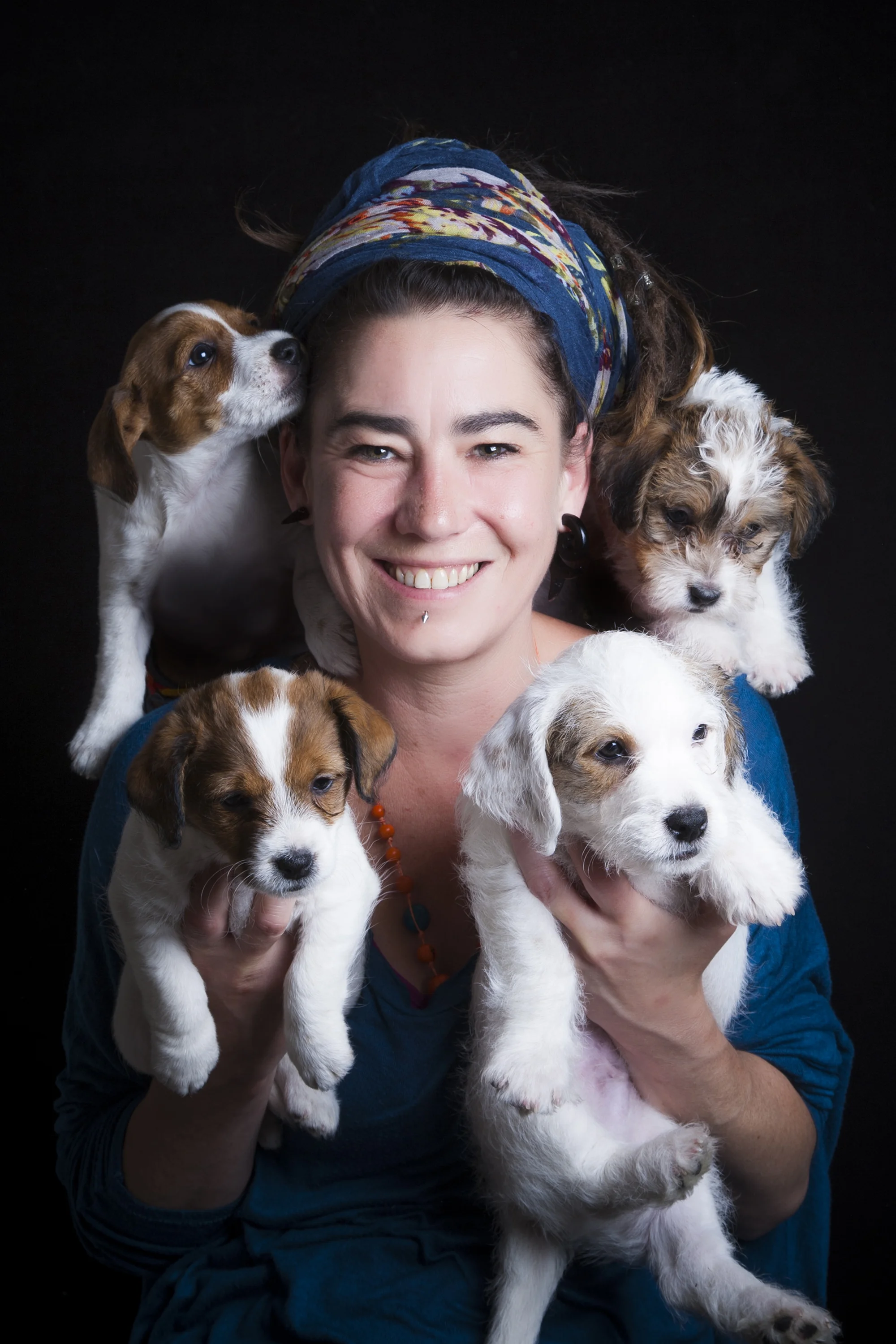 Here's Molly, Mabel, Morris and Madge and Michelle in the middle!