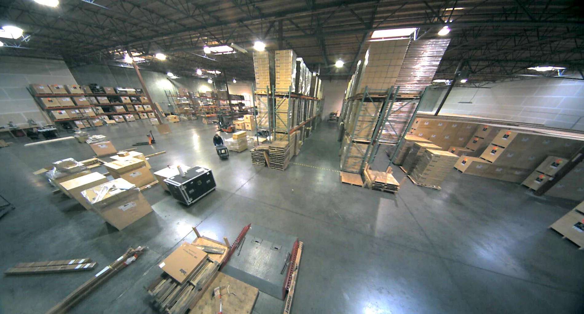 Warehouse surveillance