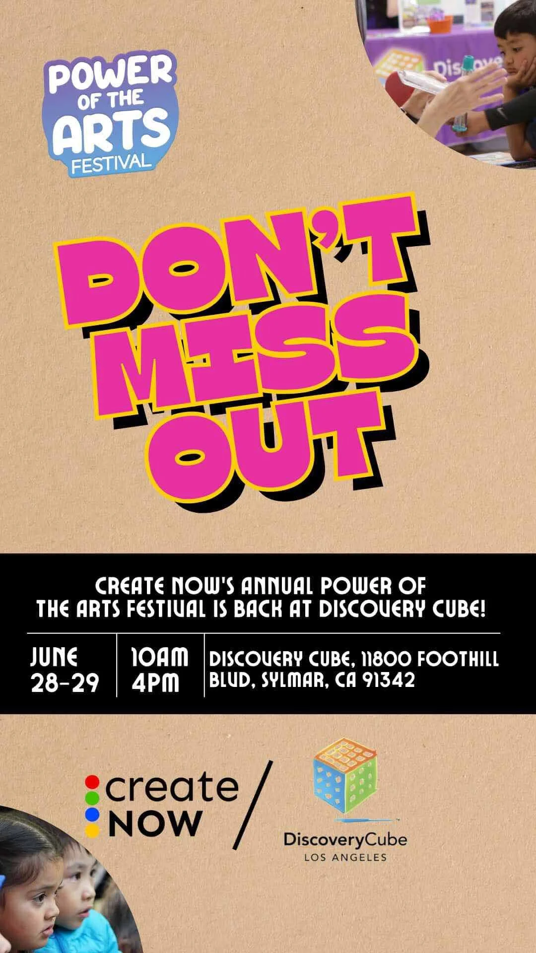 Power of the Arts - 2 Day Event