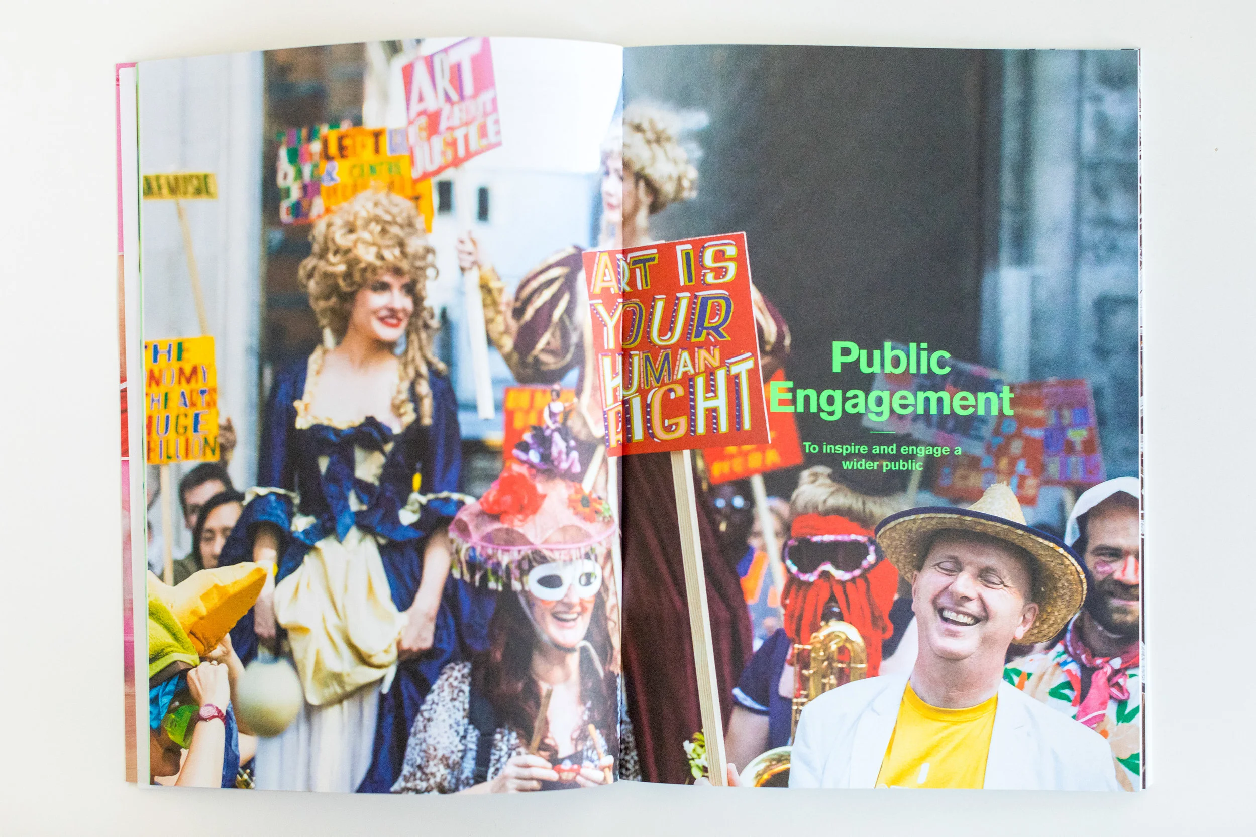 royal academy of arts annual report, artist Bob and Roberta Smith