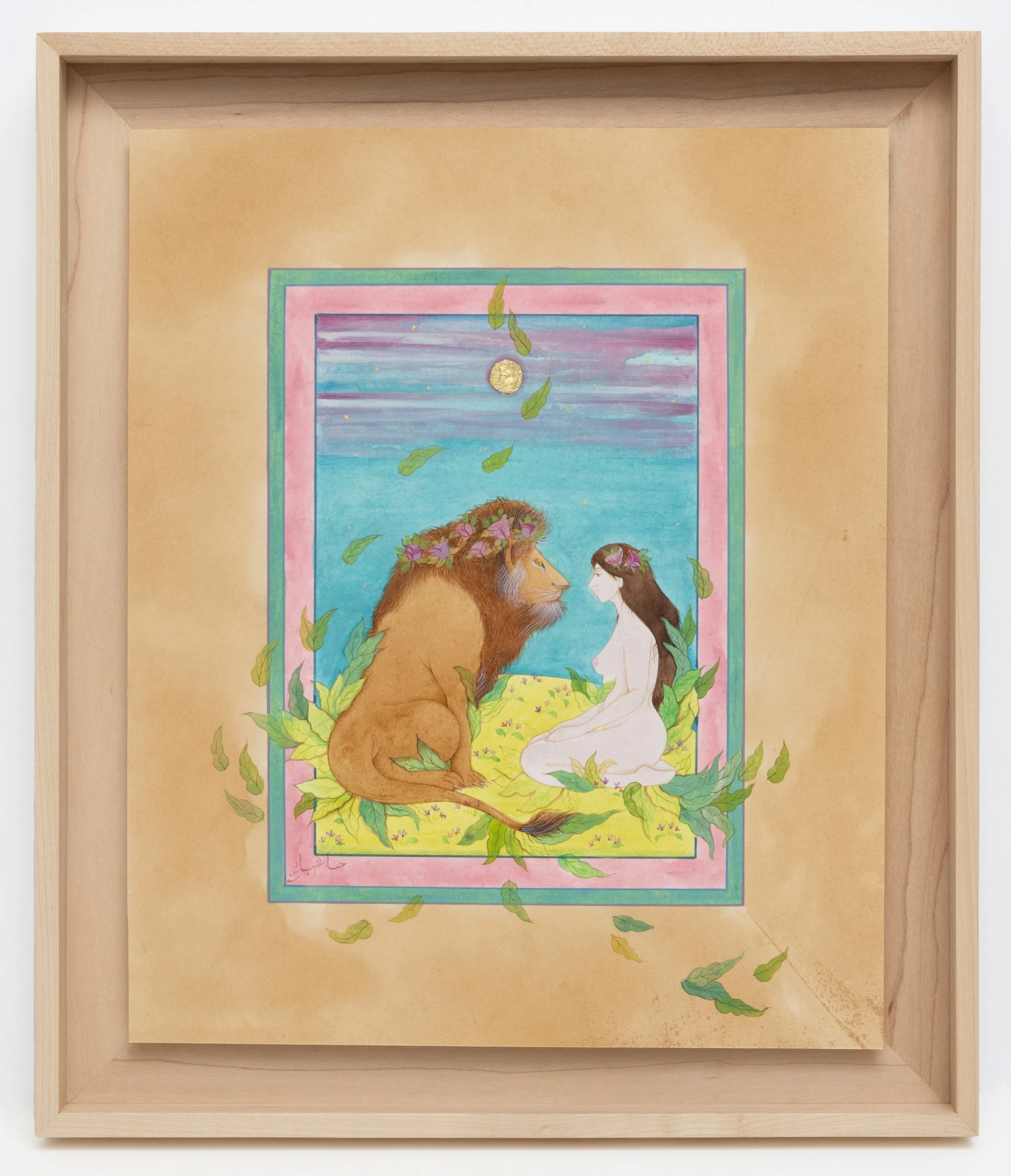 Self Portrait with Lion, 2024