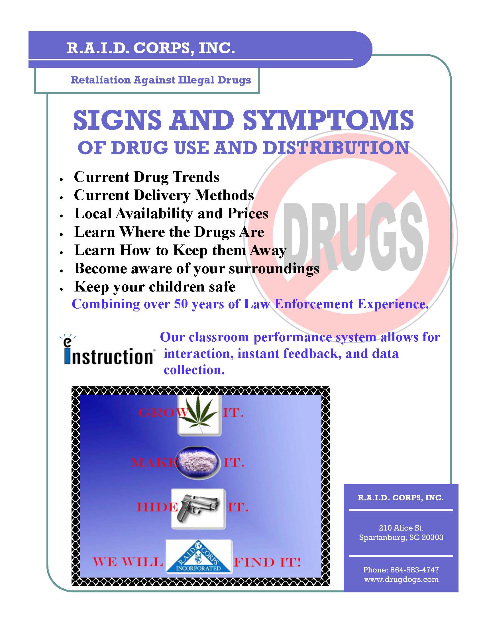 Signs & Symptoms Training Course