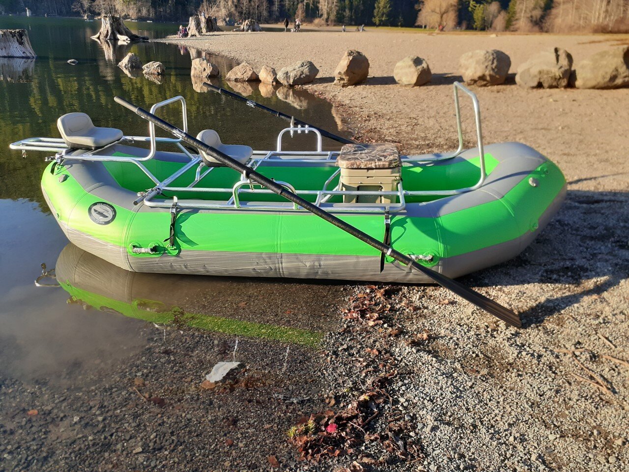 13' Coho Raft — CatcherCraft Boats