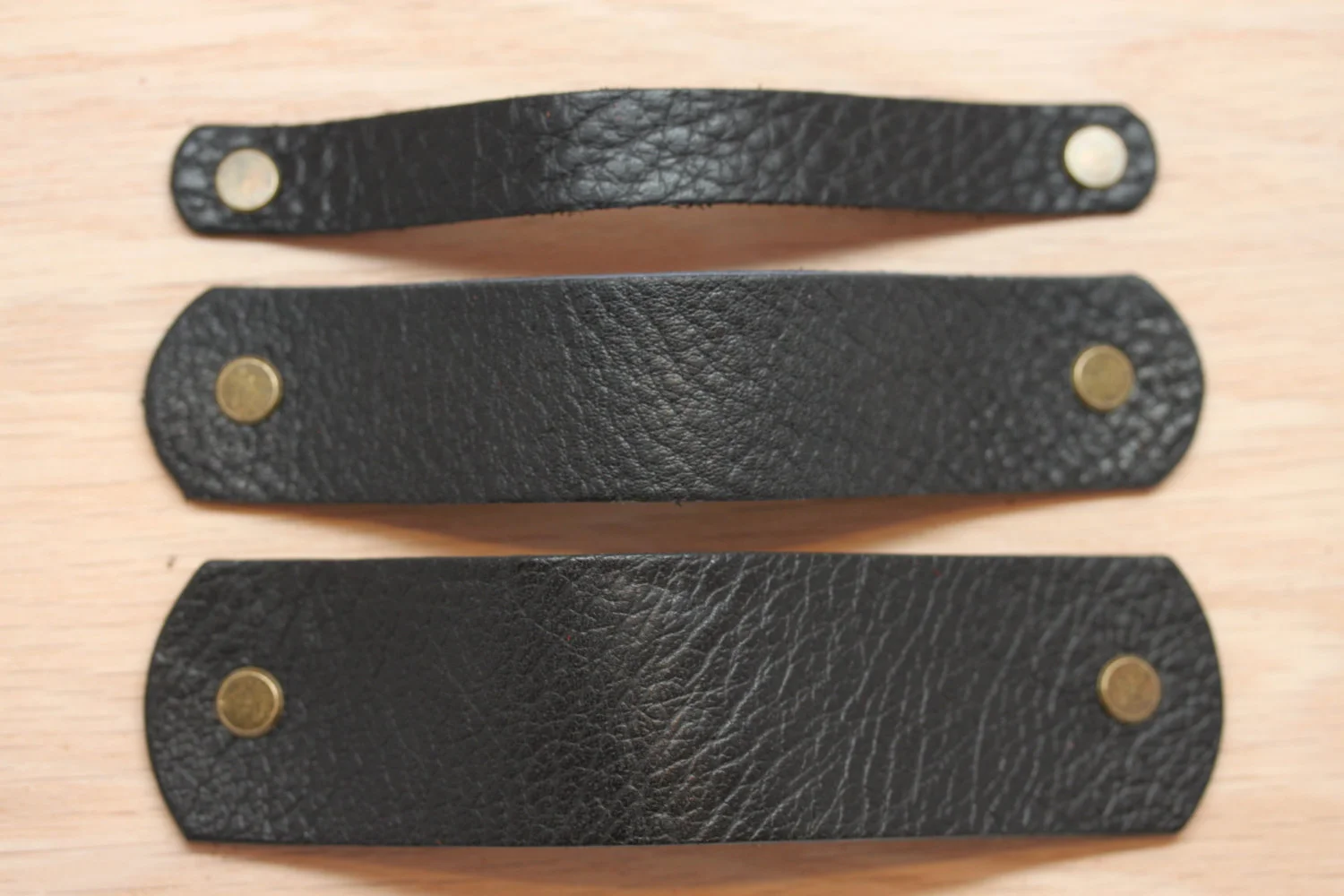 Leather, pull, hardware, bin, handle, cabinet, drawer, knob, handles, handmade, dresser, Ikea, hack, diy, kitchen, usa, black, dark, brown, light, distressed, color, finger