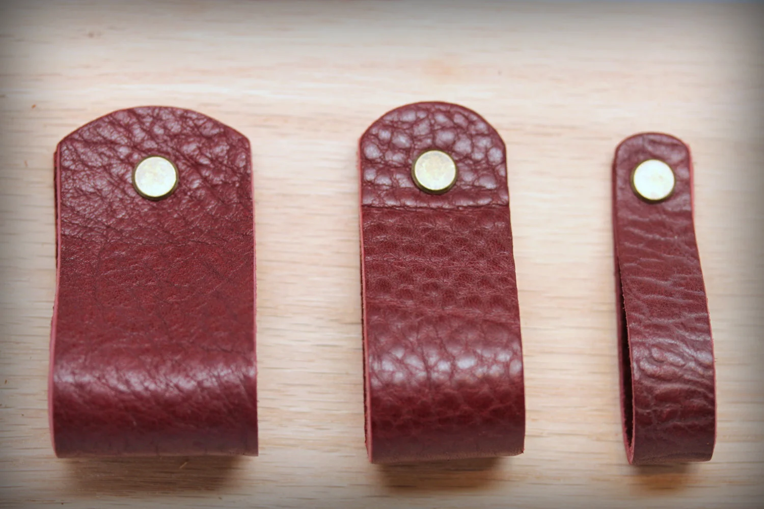 Leather, pull, hardware, bin, handle, cabinet, drawer, knob, handles, handmade, dresser, Ikea, hack, diy, kitchen, usa, black, dark, brown, light, distressed, color, finger