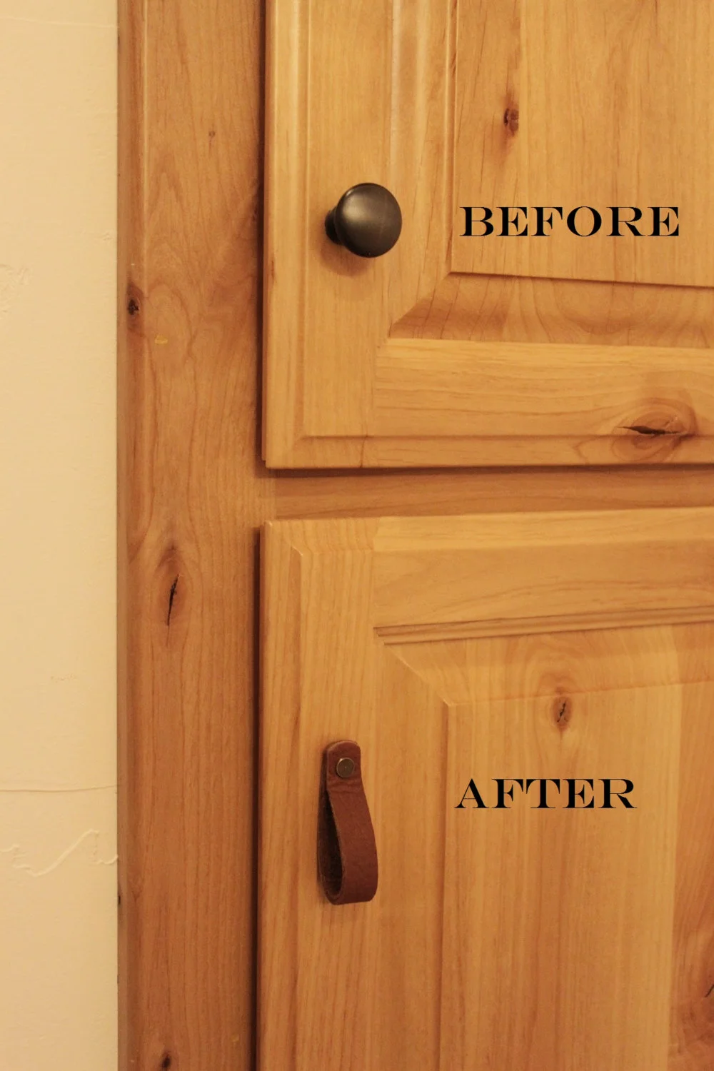 Leather, pull, hardware, bin, handle, cabinet, drawer, knob, handles, handmade, dresser, Ikea, hack, diy, kitchen, usa, black, dark, brown, light, distressed, color, finger