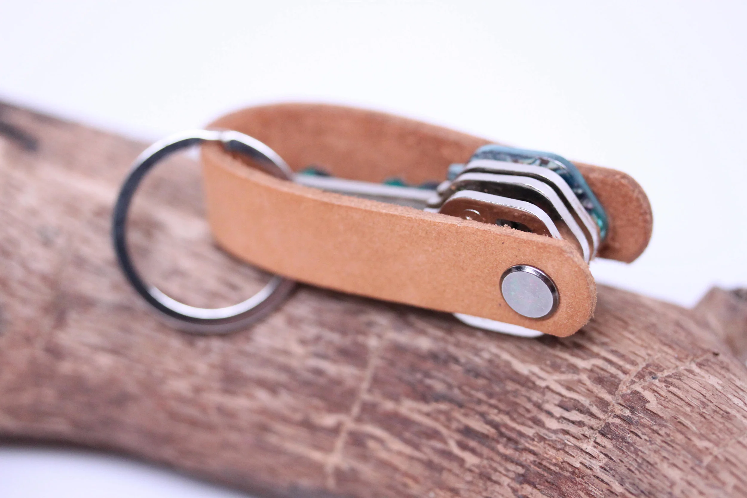 leather, key, ring, organizer, holder, keeper