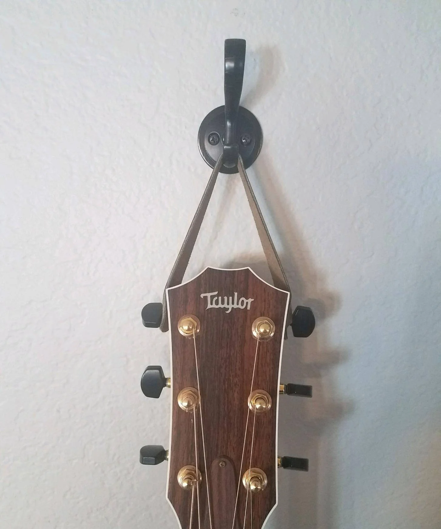 Leather, Strap, Guitar, Hanger, Hook,
