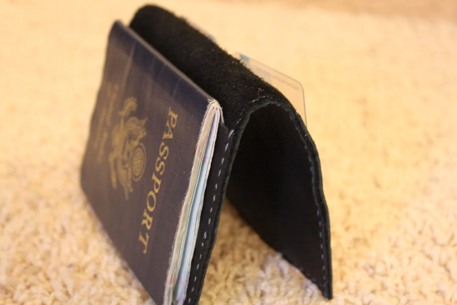 Leather, passport, case, wallet, travel, keeper, organizer, holder