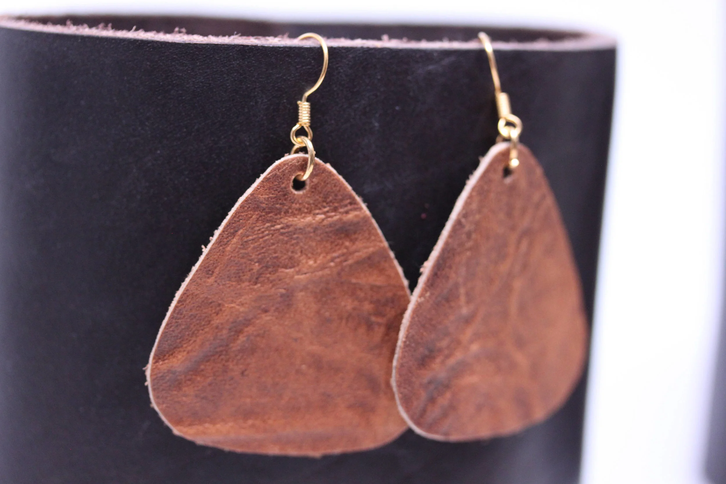 Leather, Earrings, Teardrop, Womens, jewelry, accessories
