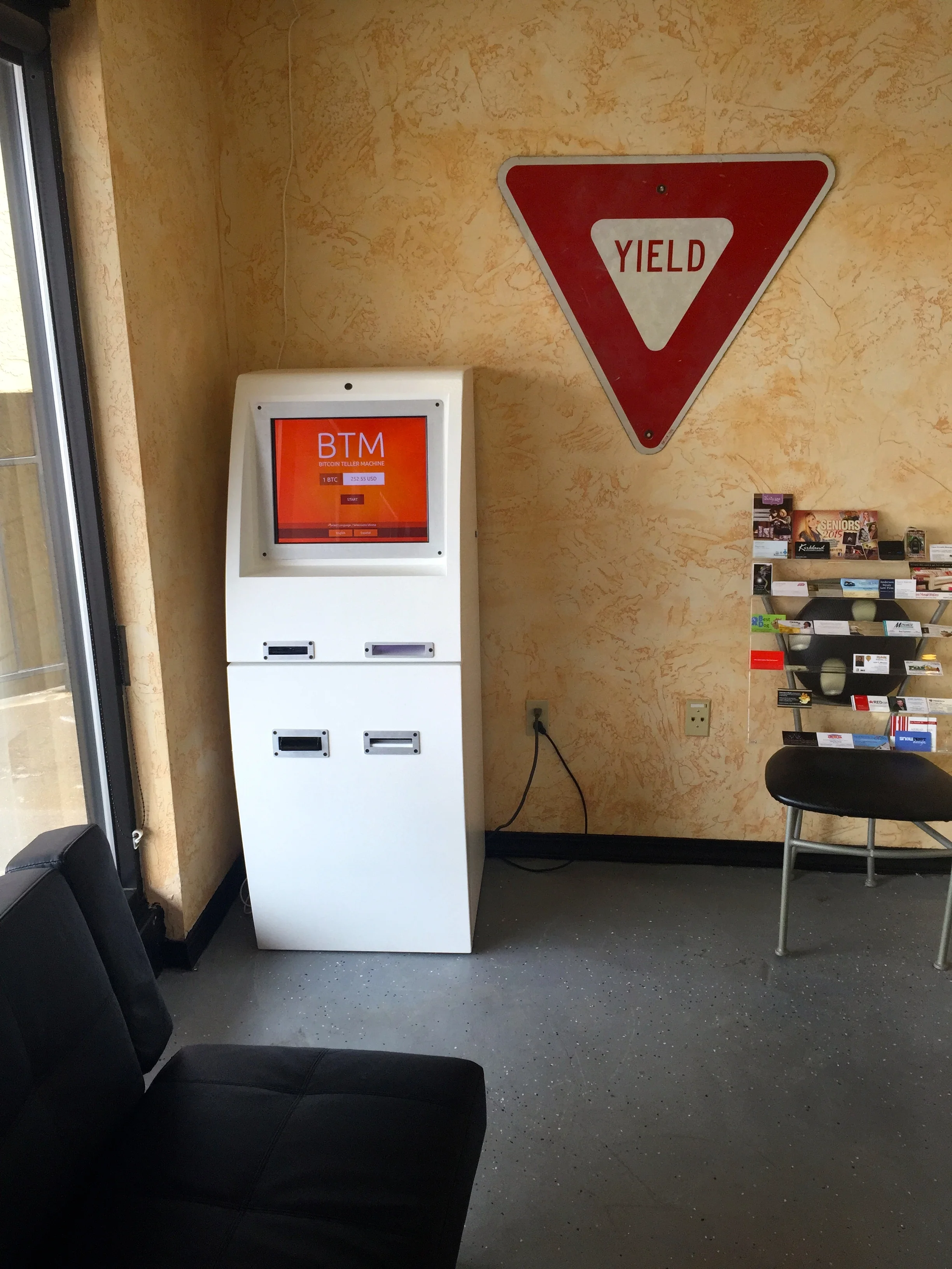 XBTeller Bitcoin ATM inside Cruisers. Monument, Colorado