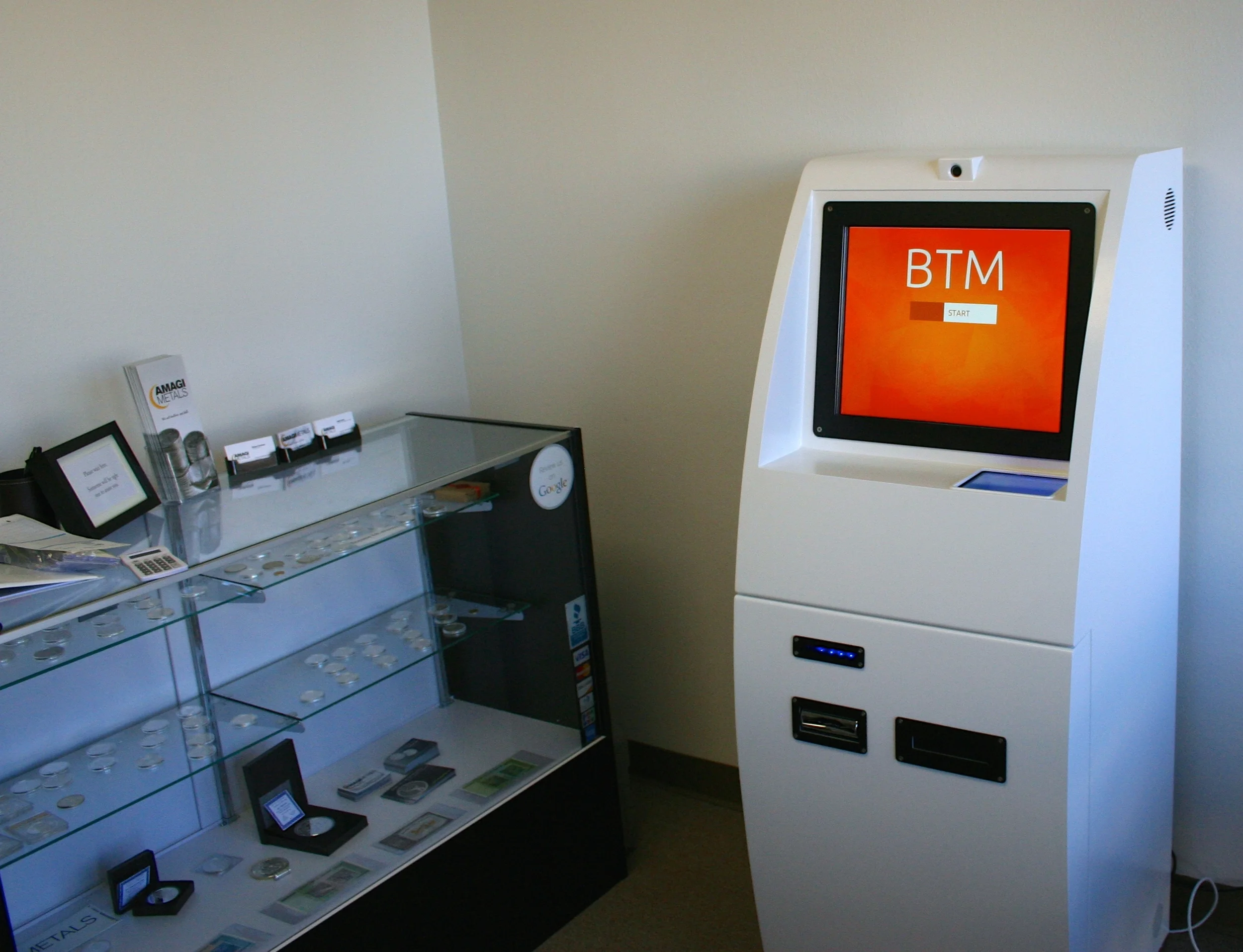 XBTeller Bitcoin ATM - Inside Amagi Metals
