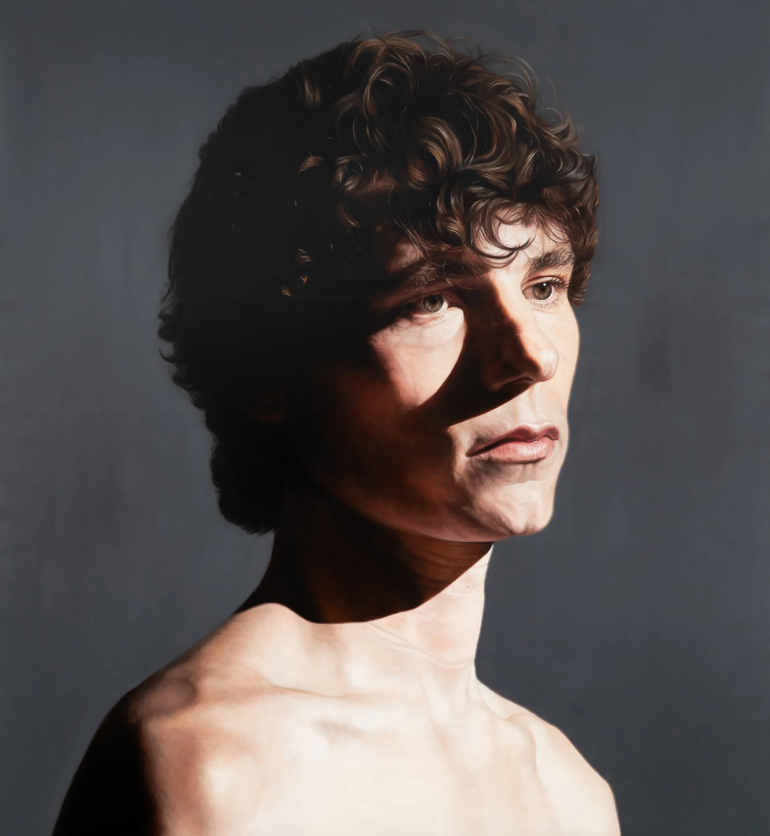 Fault Line / Oil on stretched linen / 65 x 70.5 Inches