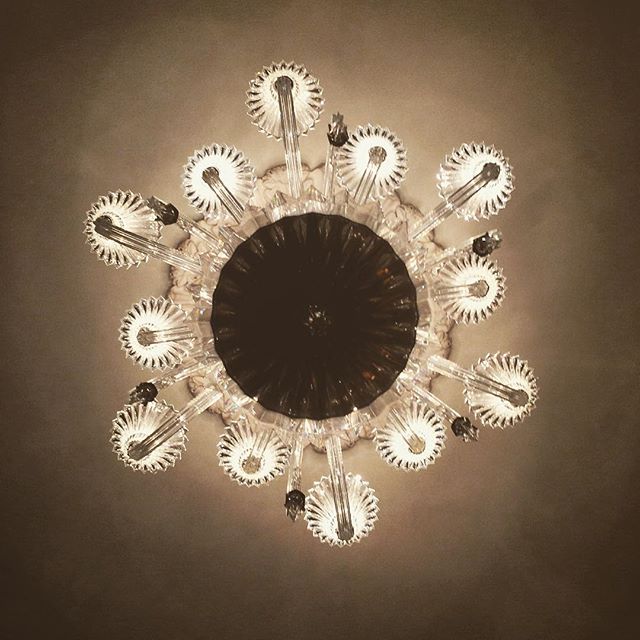 Abstract view of #chandelier in the @thecarlylehotel