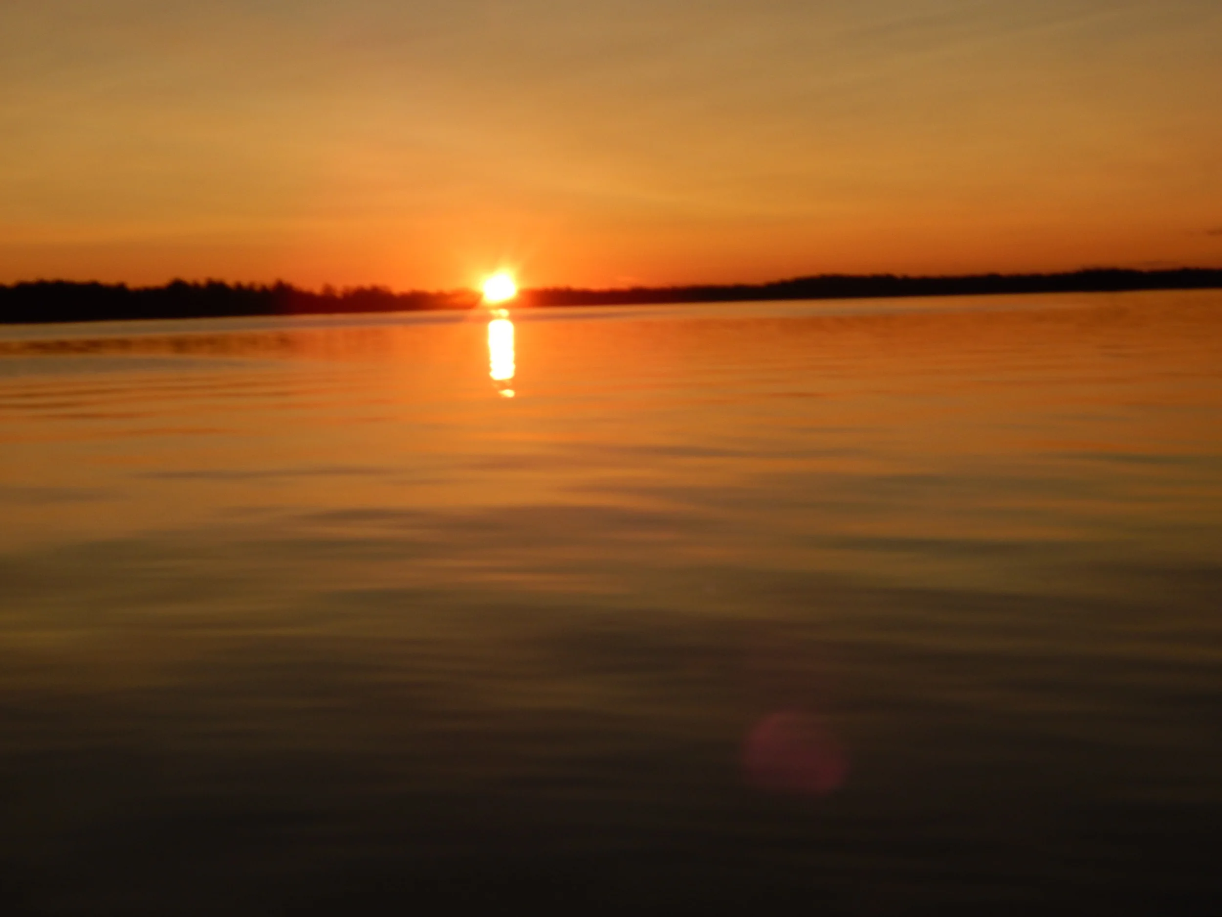 An evening on Newboro Lake
