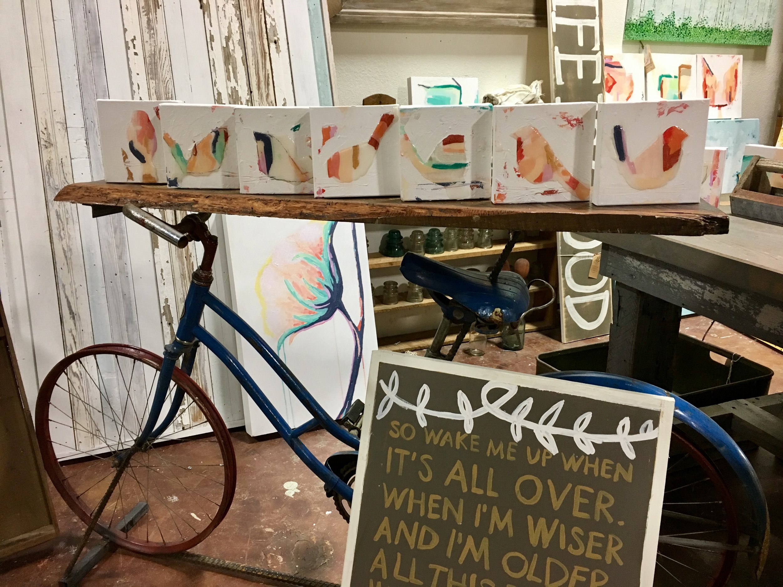 whimsy birds in Sugar Magnolia