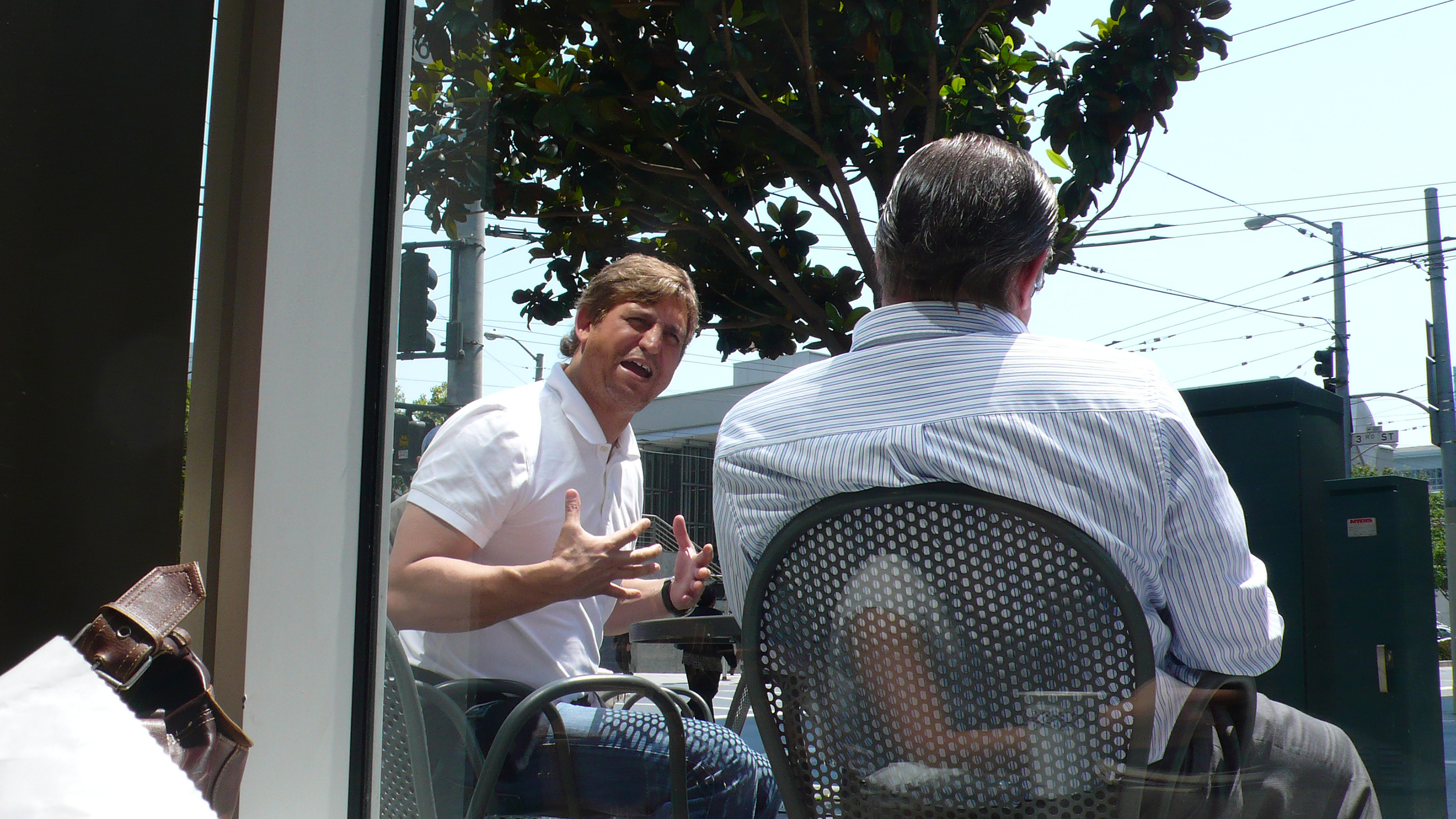Sidewalk Conversation, San Francisco