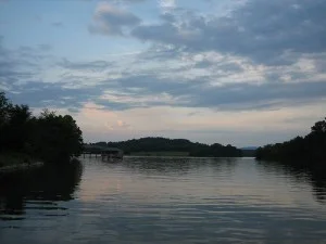 Tellico Lake, Tennessee, now occupies much of Chapman's study area. Photo Credit: Lisa C. Chamberlain