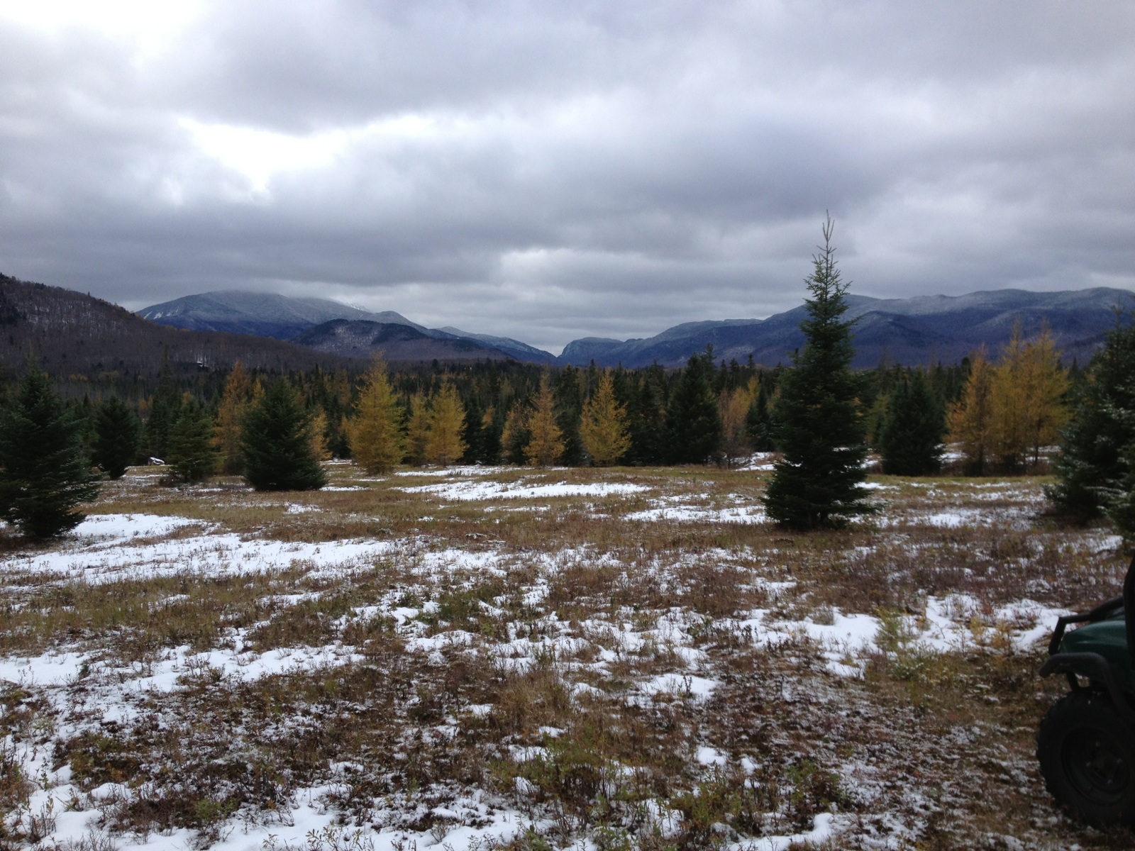  A beautiful winter work day view of the Town of North Elba, Lake Placid region as winter set in during late October, 2016. 