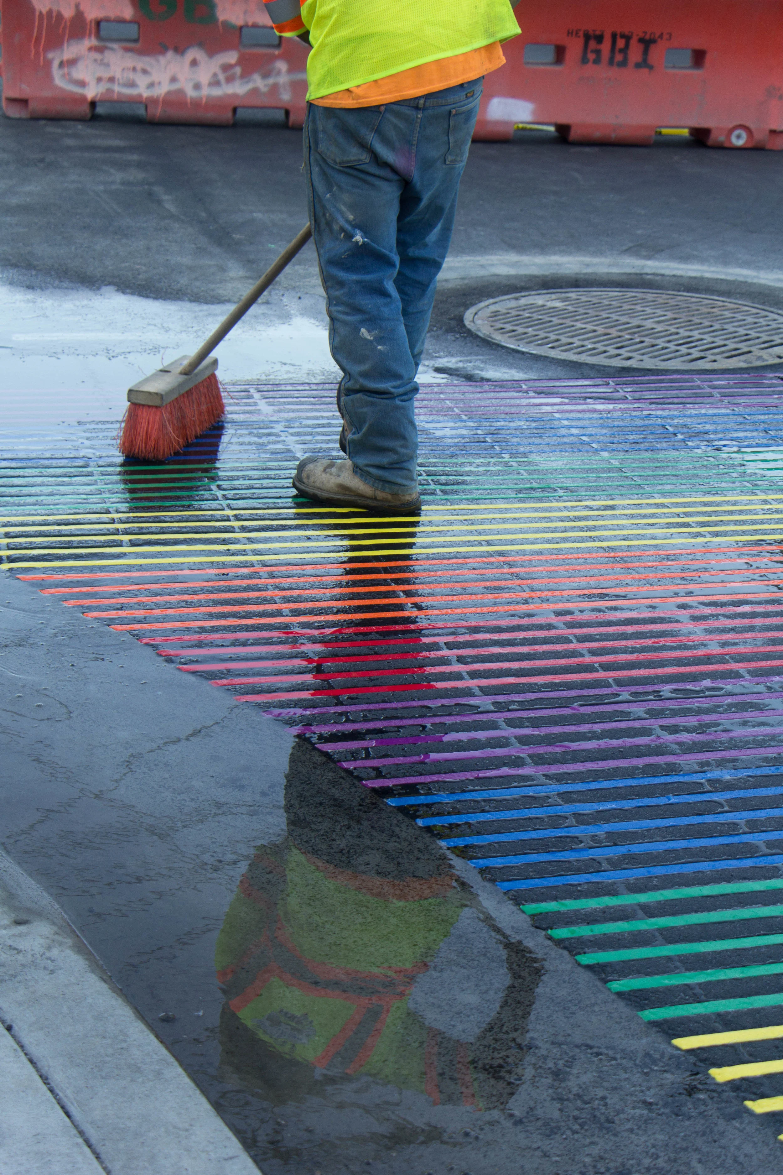 Rainbow Crosswalk