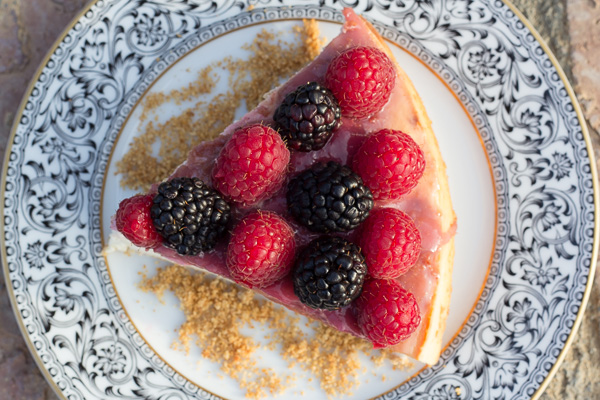 Sugar-free low fat cheesecake