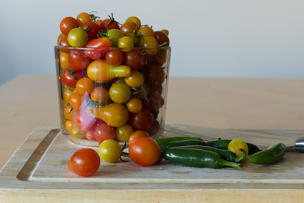 Mmm...cherry tomatoes galore!